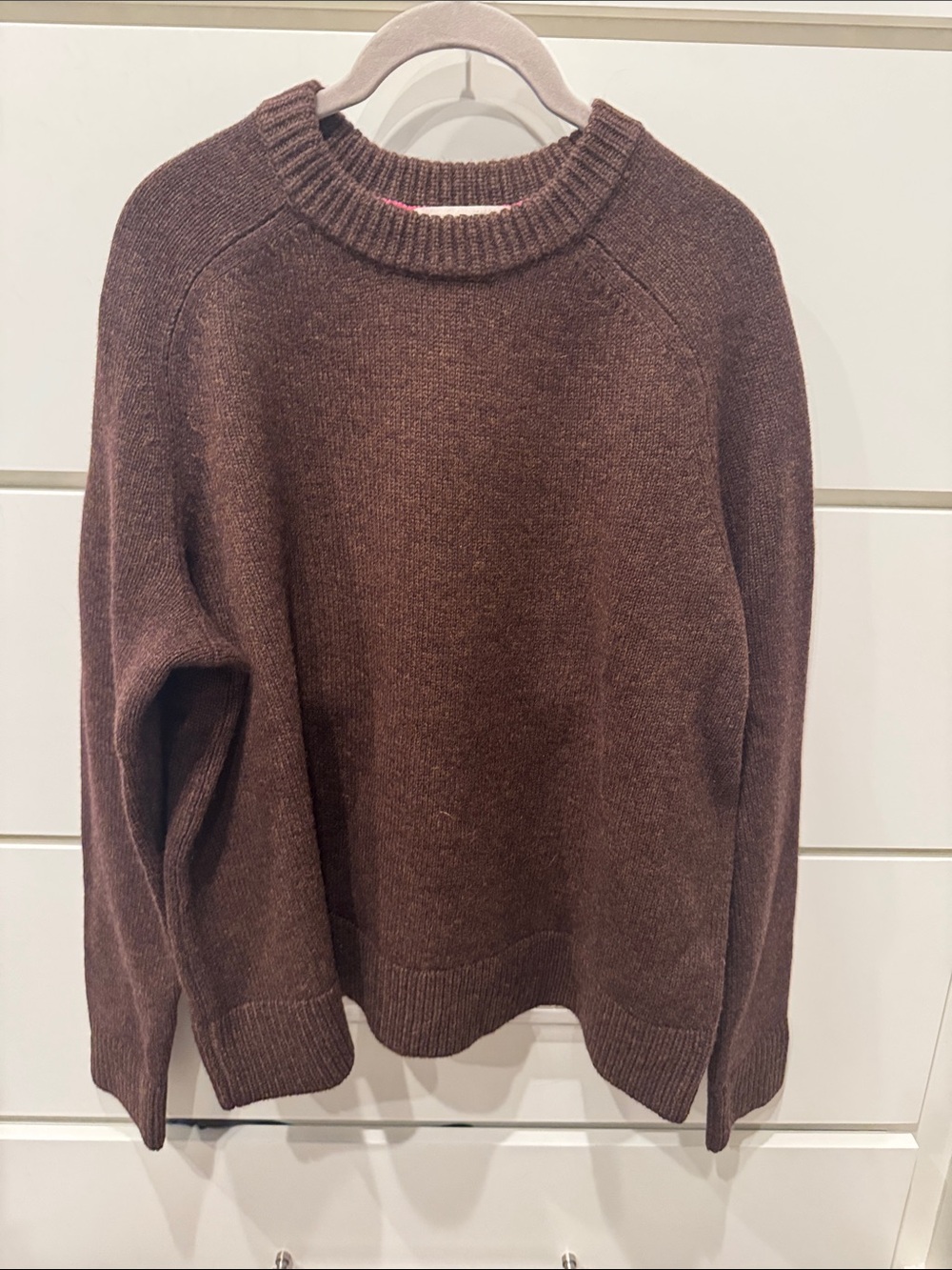 Boden Crewneck wool Sweater in Brown never worn perfect condition